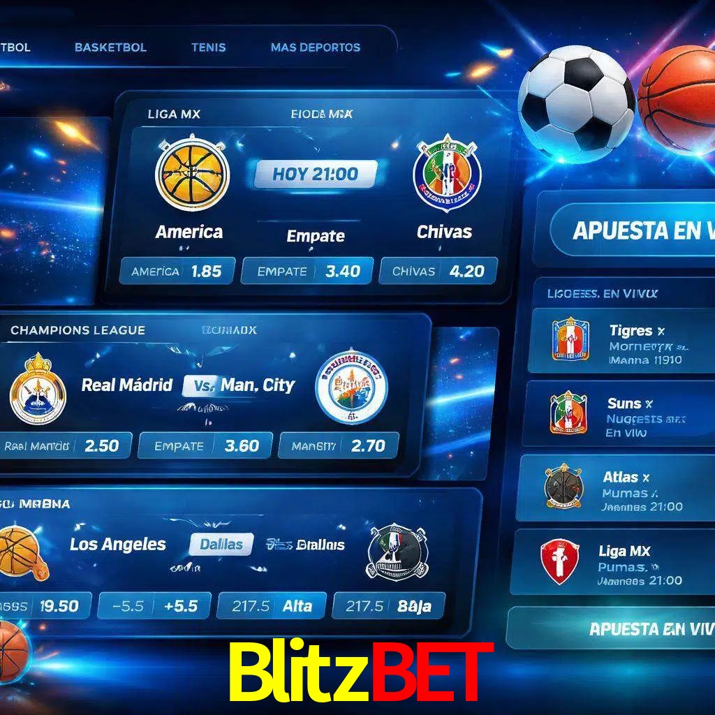 Mercados de apuestas deportivas Blitzbet para jugadores en México